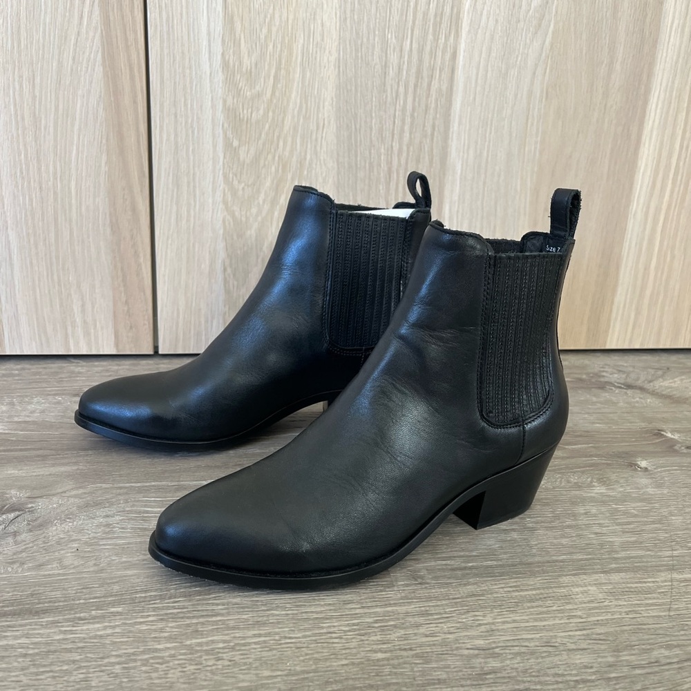Thursday Boot Company Black Chelsea Ankle Boots